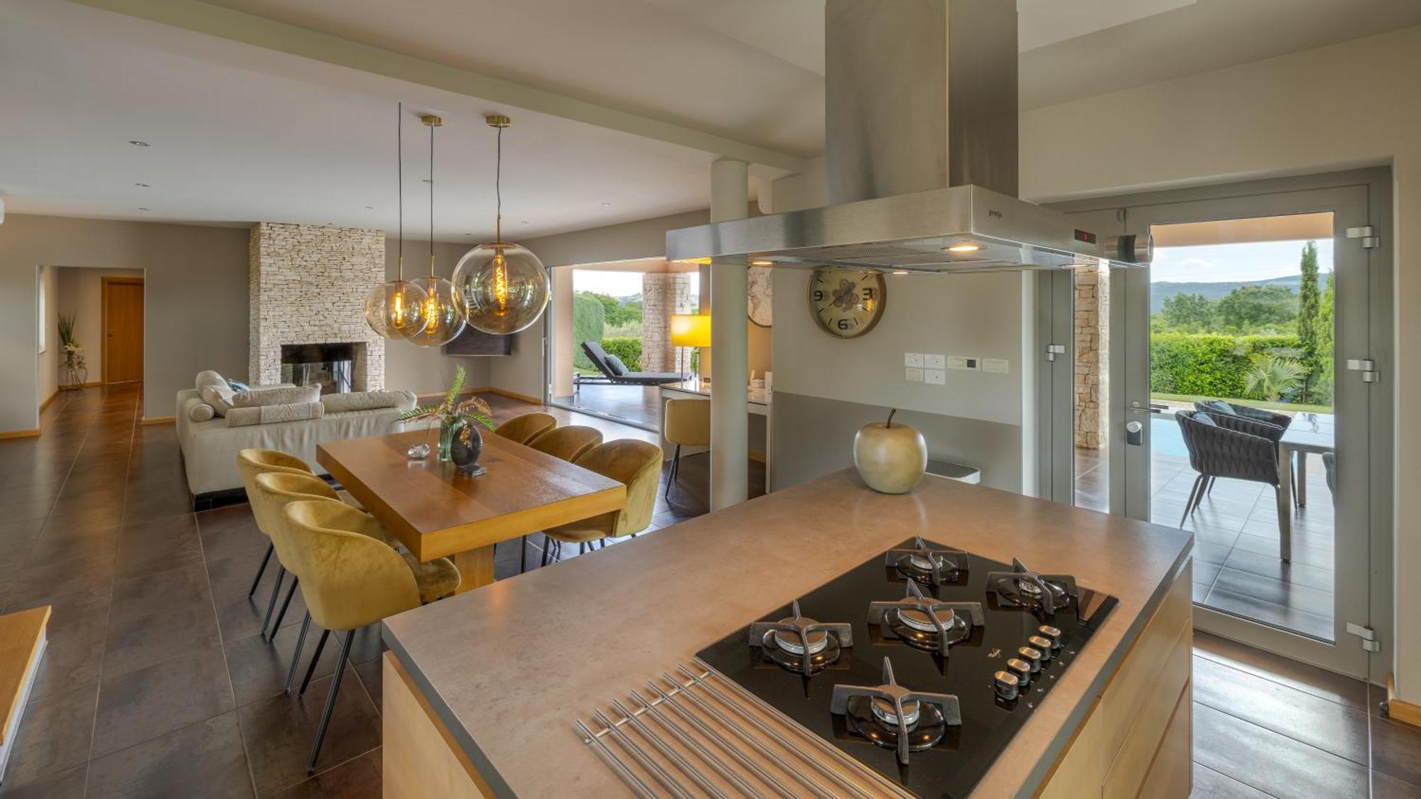 Villa Labin In Zartinj - Luxury Privacy Heated Pool With Auto Cover Exteriör bild